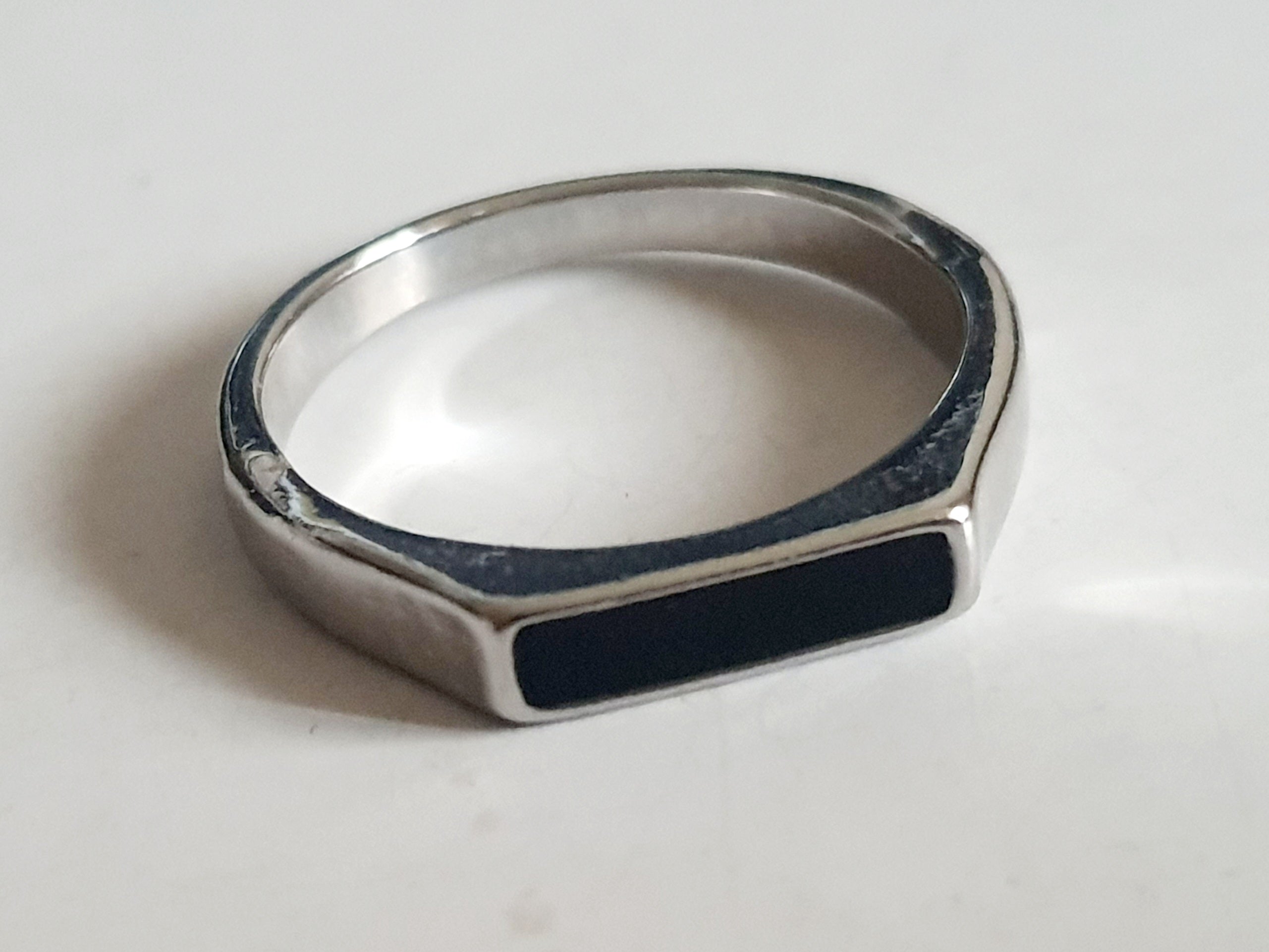Beautiful 18mm stainless steel ring