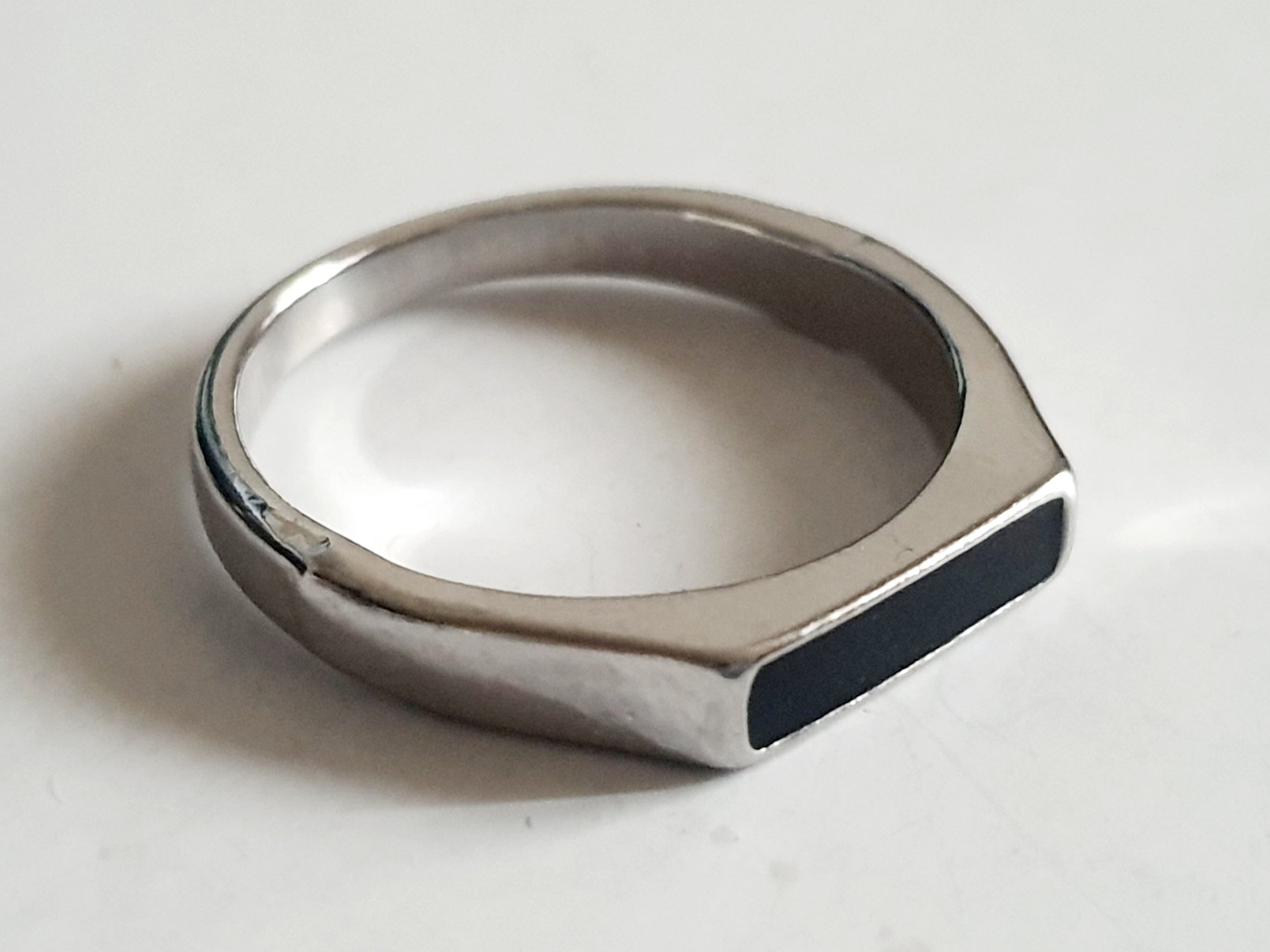 Beautiful 18mm stainless steel ring