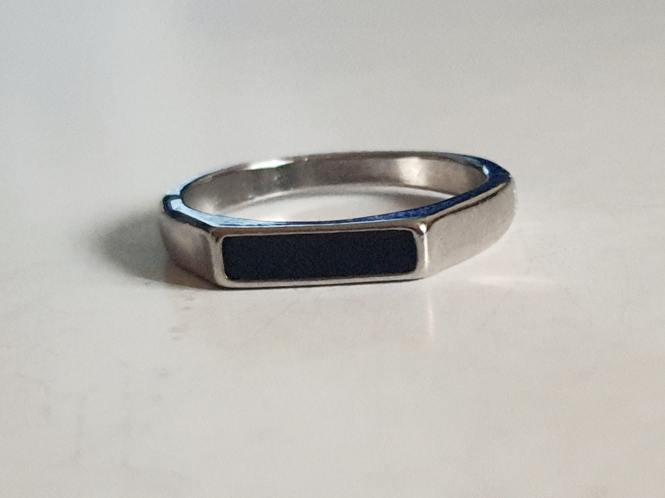 Beautiful 18mm stainless steel ring