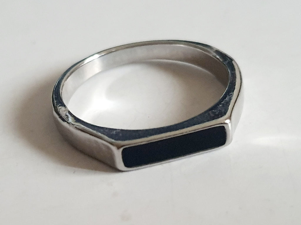 Beautiful 18mm stainless steel ring