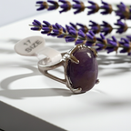 Purple Touch – Night Sky Stone Ring