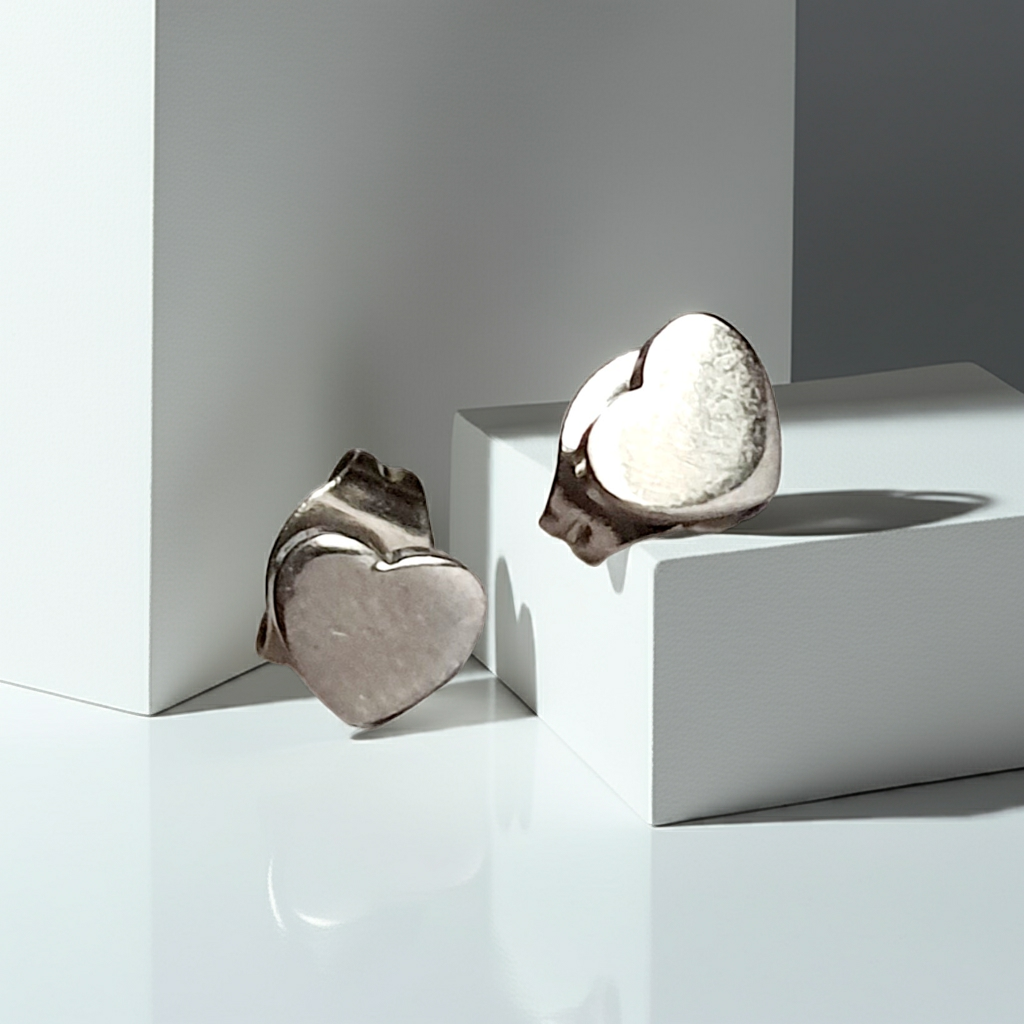 Heartbeat Stainless Steel Earrings