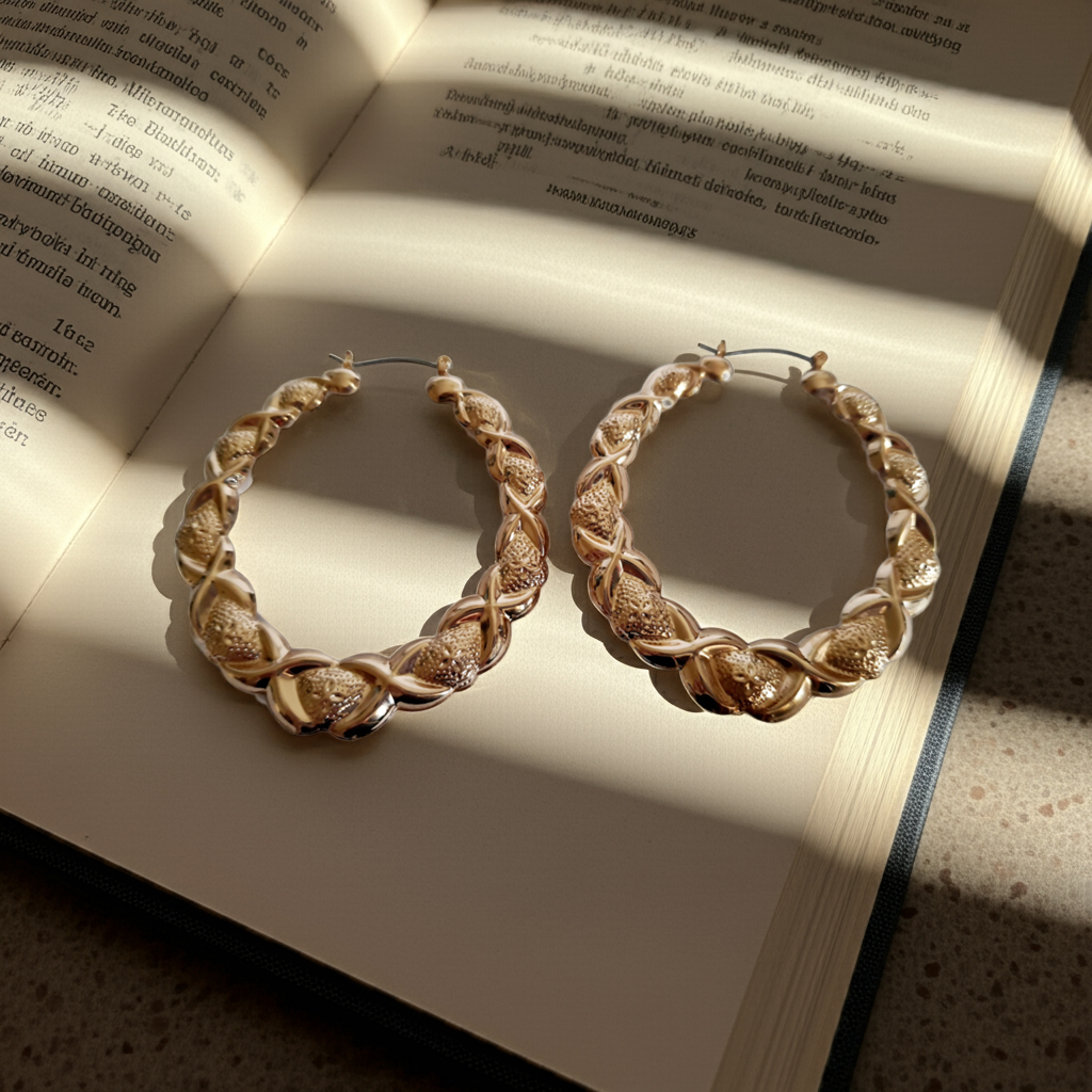 Pierścionek złoty ze stali nierdzewnej, ozdobiony różowymi kryształami w kształcie serc i prostokątnymi transparentnymi kamieniami, rozmiar 19 mm, Rouge Bizu.