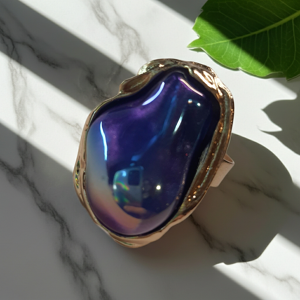 Beautiful 18mm stainless steel ring