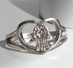 Beautiful 18mm stainless steel ring