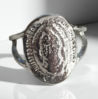 Beautiful 18mm stainless steel ring